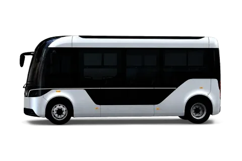 VinFast EBus màu xám