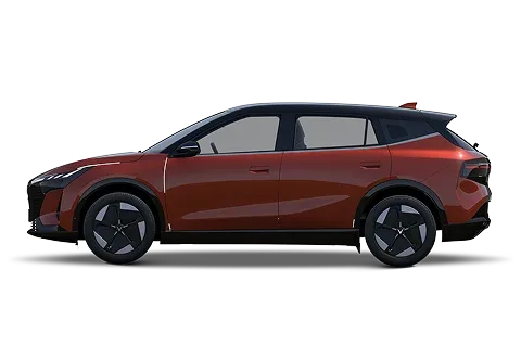 VinFast VF8 thế hệ mới màu cam